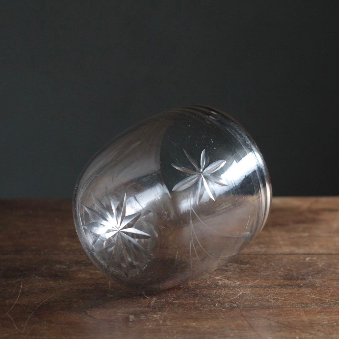 ガラス 容器 花器 古道具 アンティーク レトロ