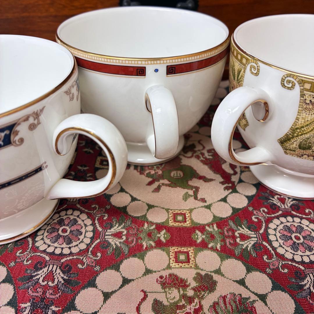 ウエッジウッド　リー　C＆Sコーヒーカップ　フローラルタペストリー6客