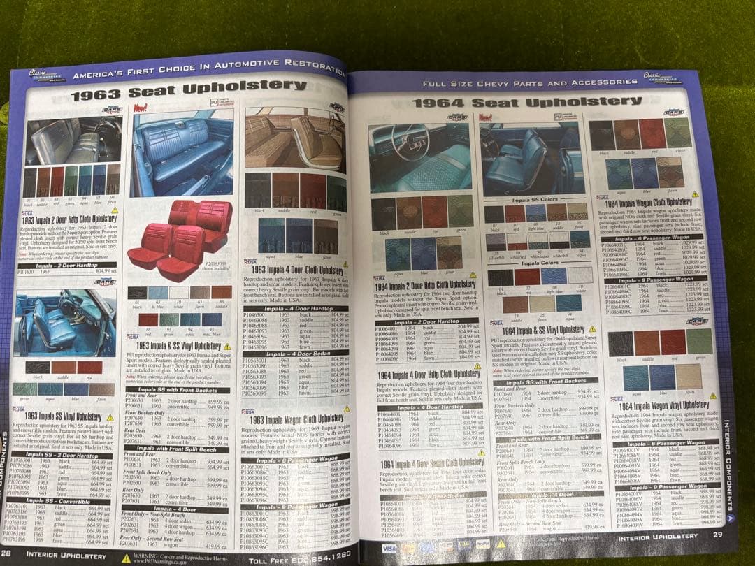 ★ 未使用 シボレー インパラ パーツ カタログ ローライダー デイトン ゼニス