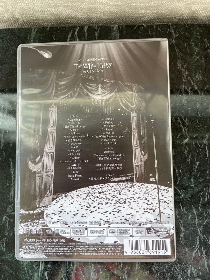 Mrs.GREEN APPLE/通常版 DVD 5作品