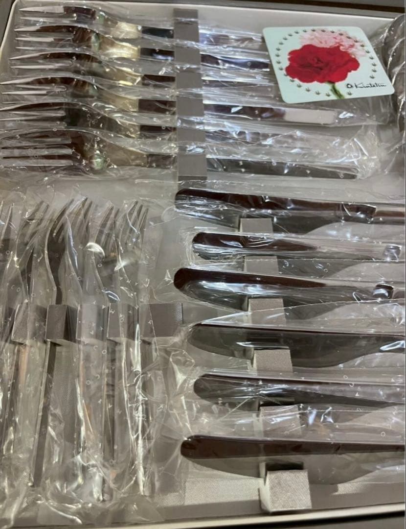 ナポリ NAPOLI 18-12 ステンレス カトラリーセット 未使用品