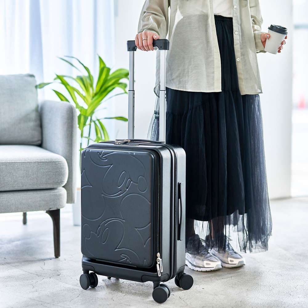 【機内持込サイズ】ミッキー キャリーバッグ 33L