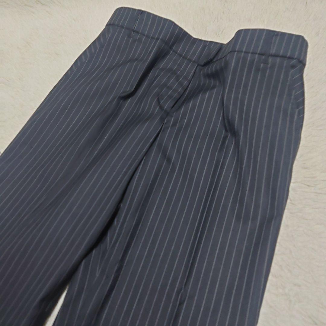 【希少】ポールスミス スーツセットアップ ストライプ 裏地総柄 シルク混