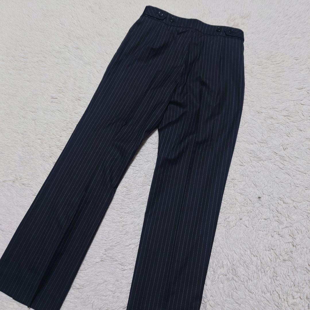 【希少】ポールスミス スーツセットアップ ストライプ 裏地総柄 シルク混