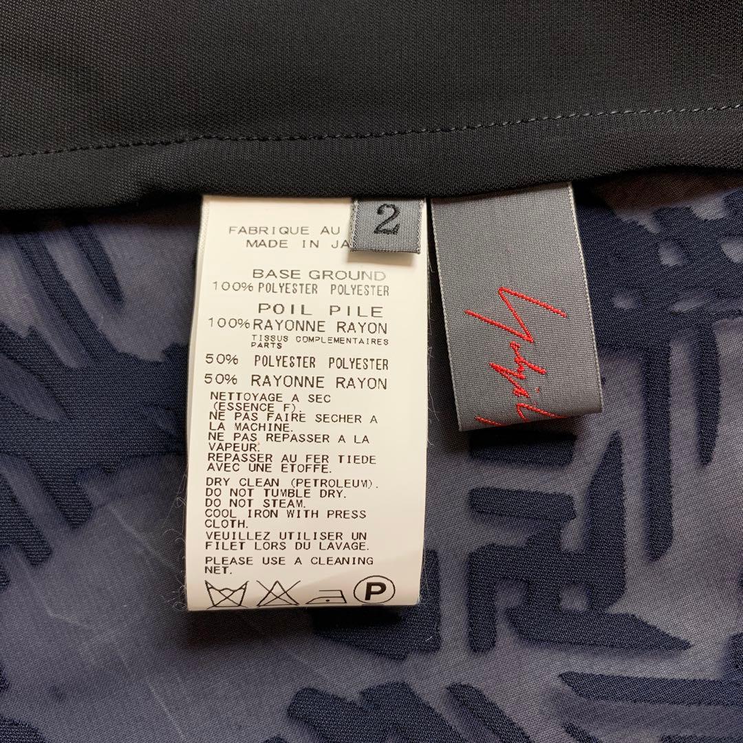 YOHJI YAMAMOTO +NOIR ボウタイロングブラウス　シースルー