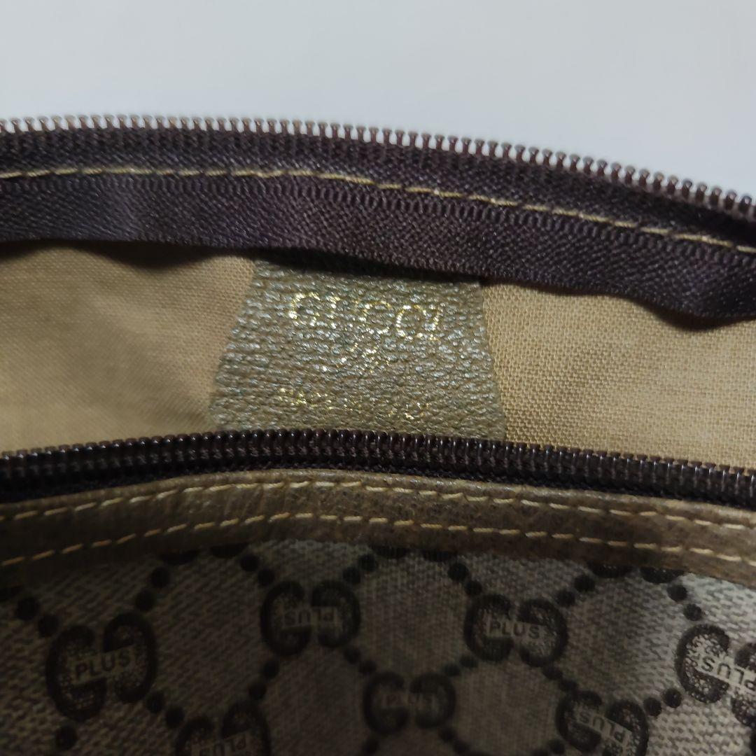 【美品】GUCCI オールドグッチ ボストンバッグ シェリーライン GG w11