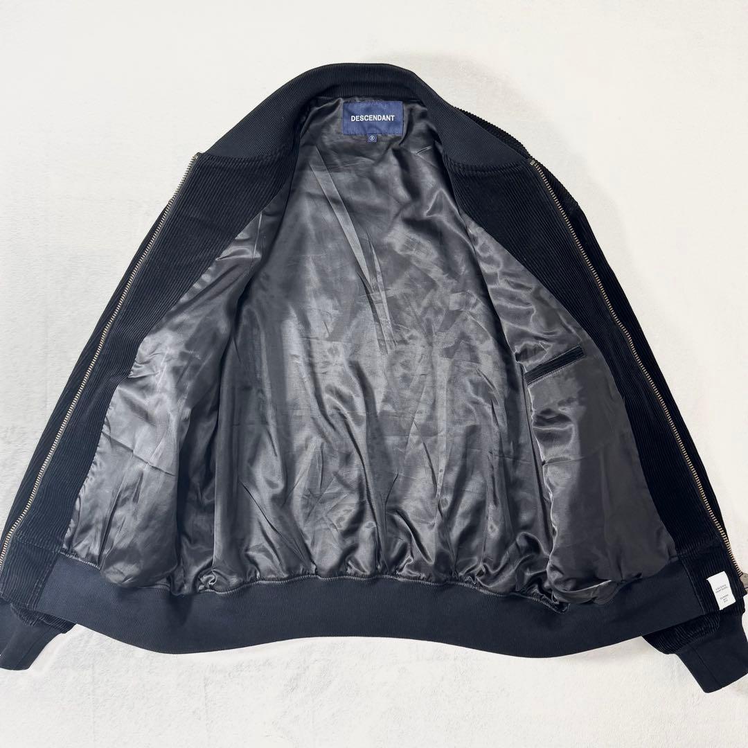 ディセンダント HOFFMANCORDUROY JACKET 20AW 黒 3