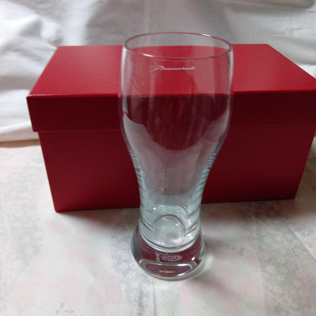 Baccarat クリスタルグラス 赤い箱付き