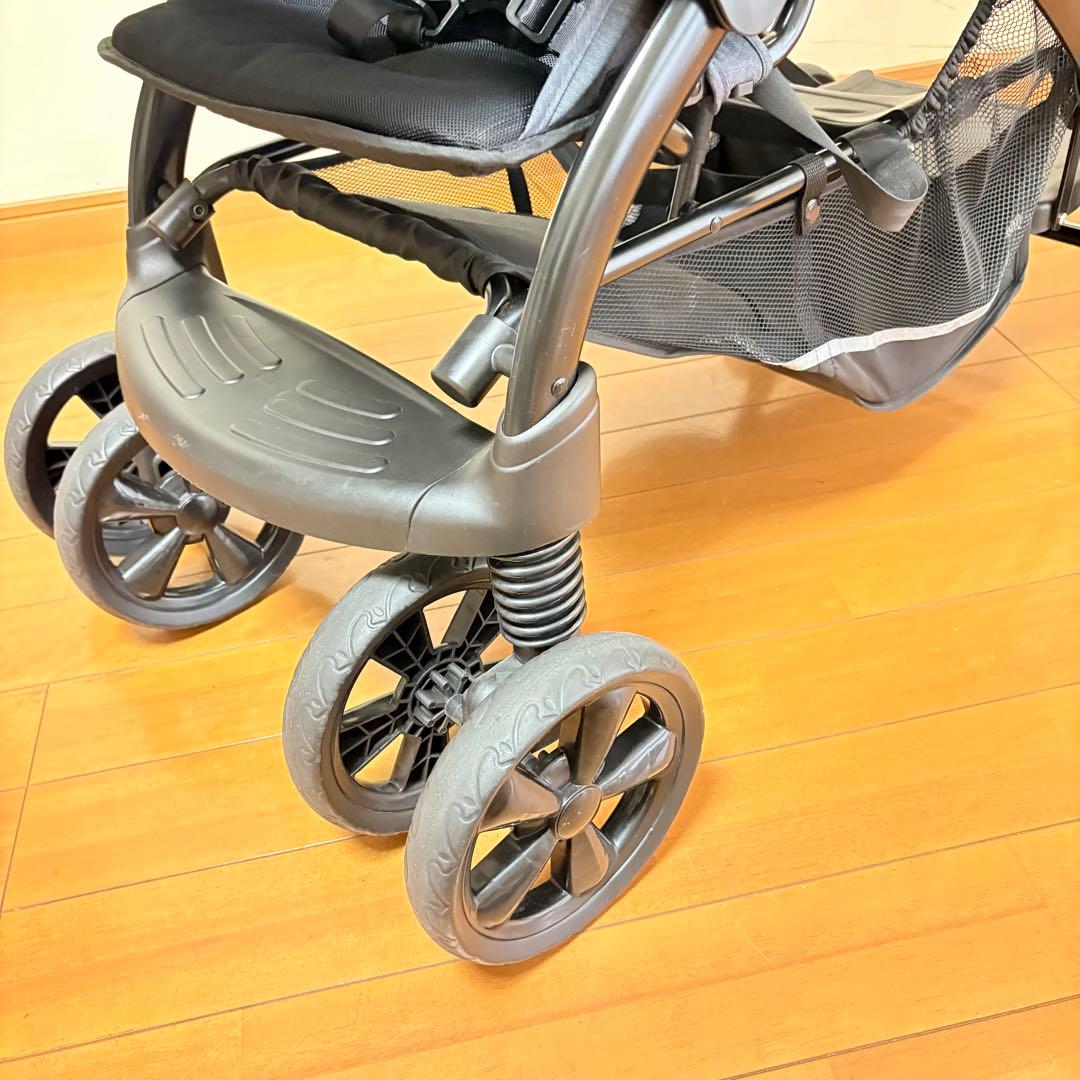 【美品•送料込み】KATOJI カトージ 2人乗りベビーカー 二人でゴーDX