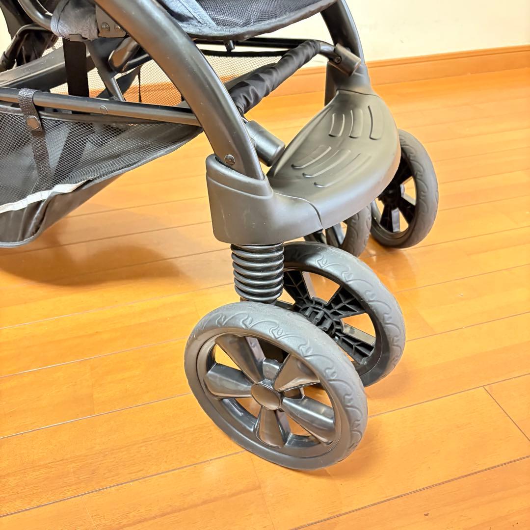 【美品•送料込み】KATOJI カトージ 2人乗りベビーカー 二人でゴーDX