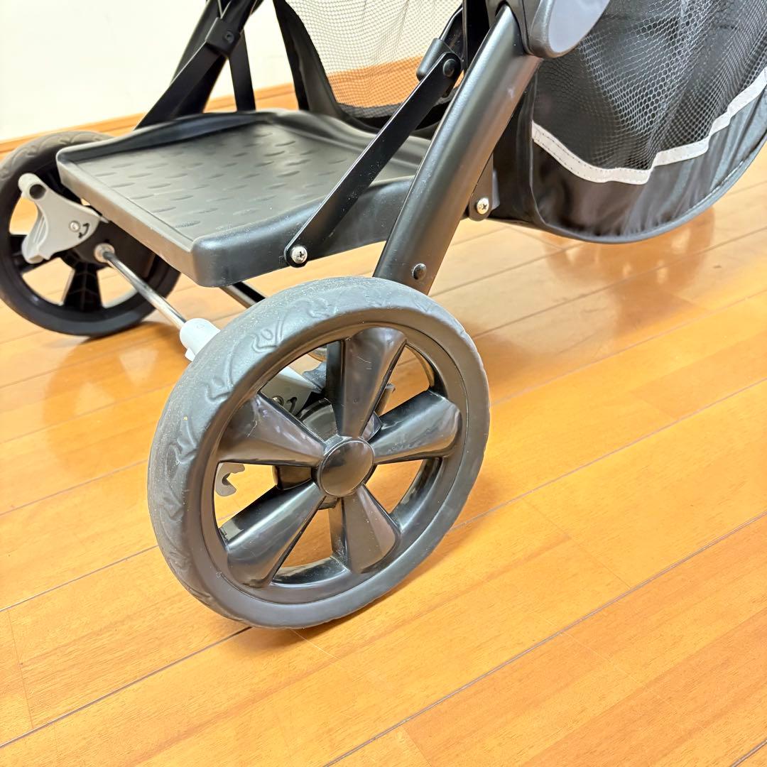 【美品•送料込み】KATOJI カトージ 2人乗りベビーカー 二人でゴーDX