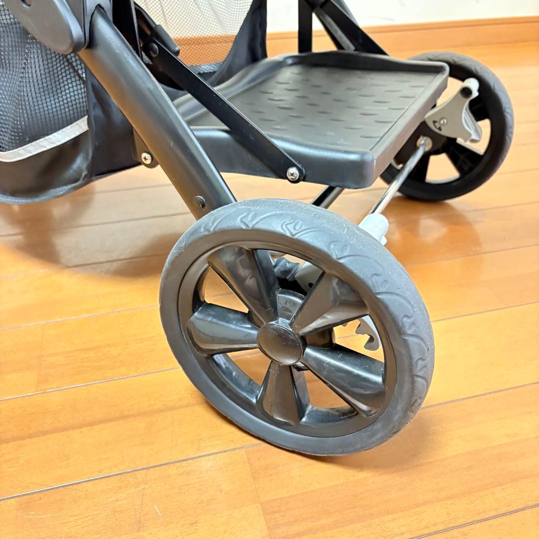 【美品•送料込み】KATOJI カトージ 2人乗りベビーカー 二人でゴーDX