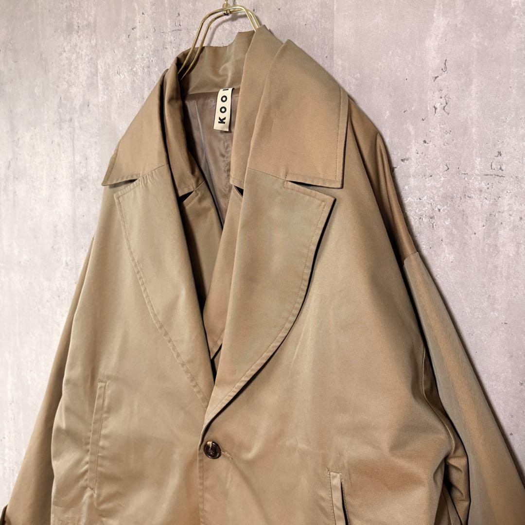 美品✨KOOI コーイ 3way レイヤードトレンチコート ジレ ジャケット