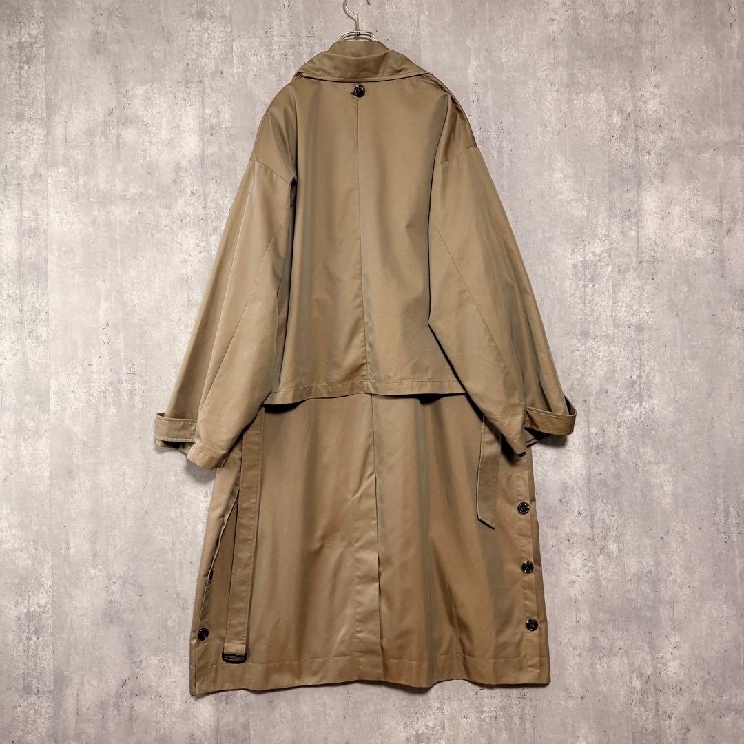 美品✨KOOI コーイ 3way レイヤードトレンチコート ジレ ジャケット