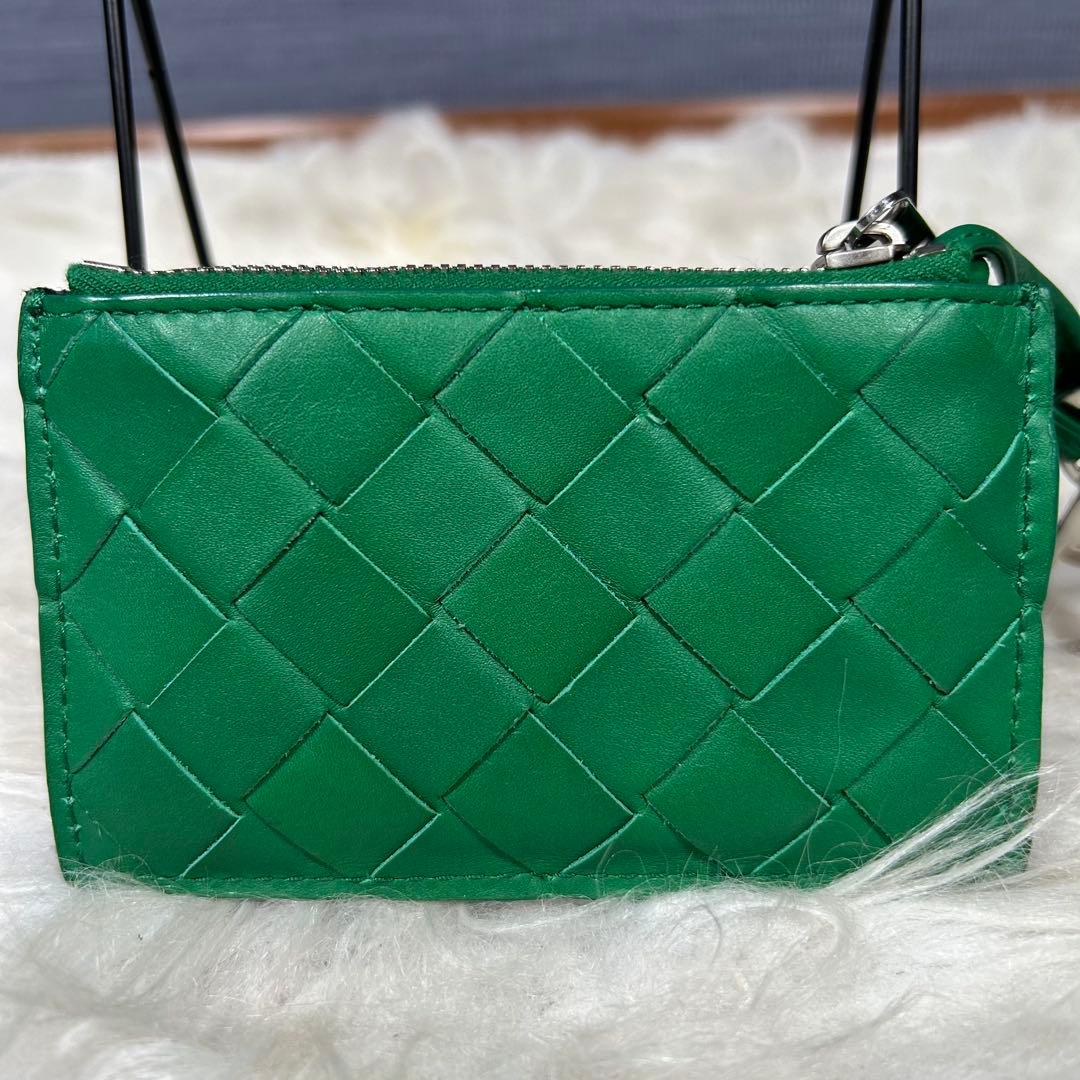 極美品!RFID搭載【ボッテガ】ケース キーリング付 イントレチャート