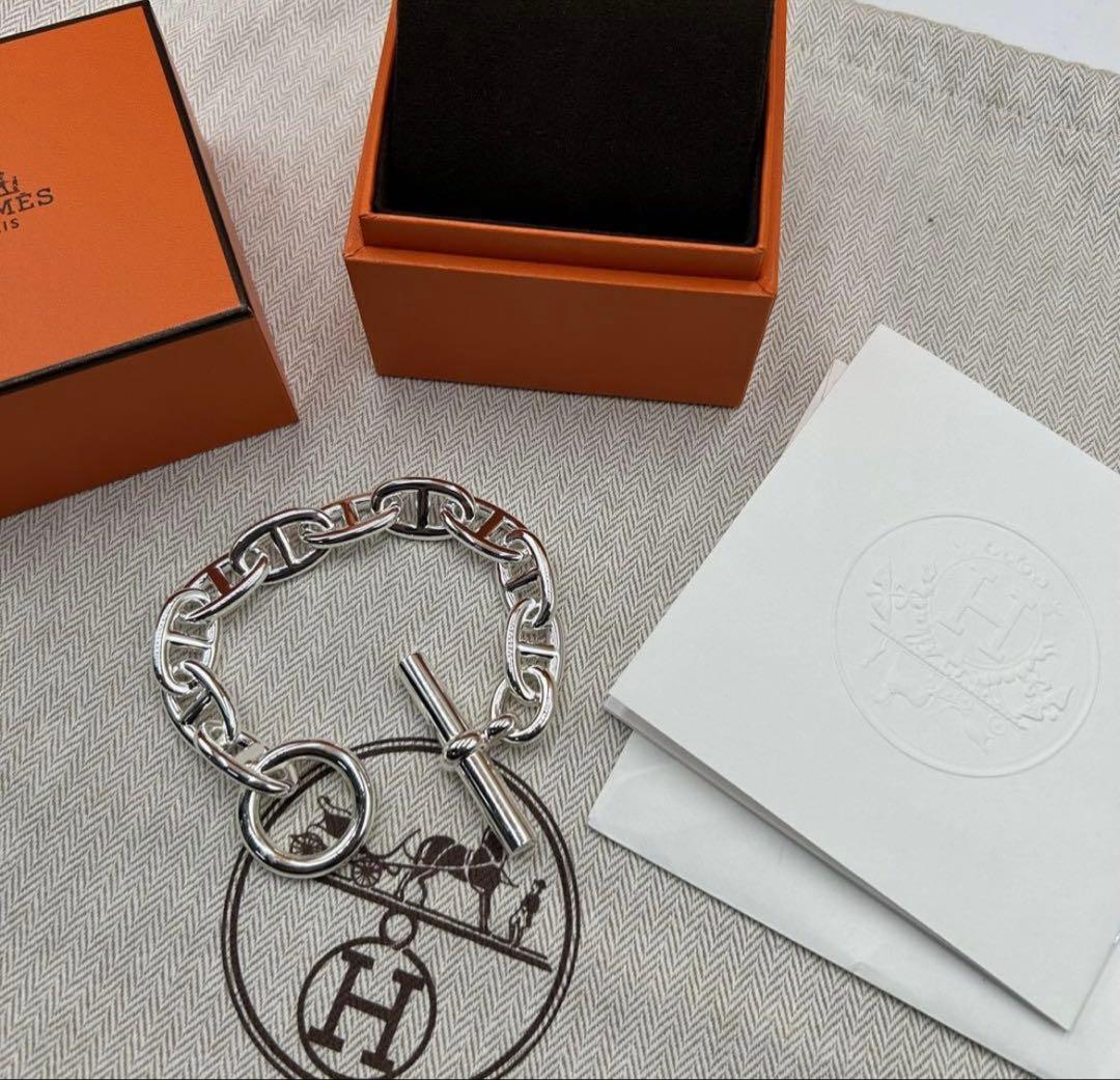 ❣️まーくん❣️シェーヌダンクルTGM10コマシルバー【未使用】ブレスレット