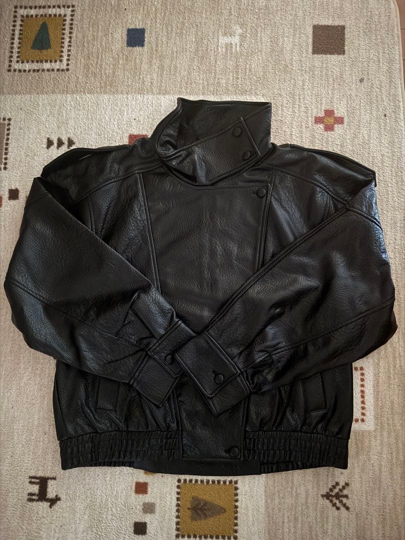 ZARAフェイクレザージャケット XL YSL