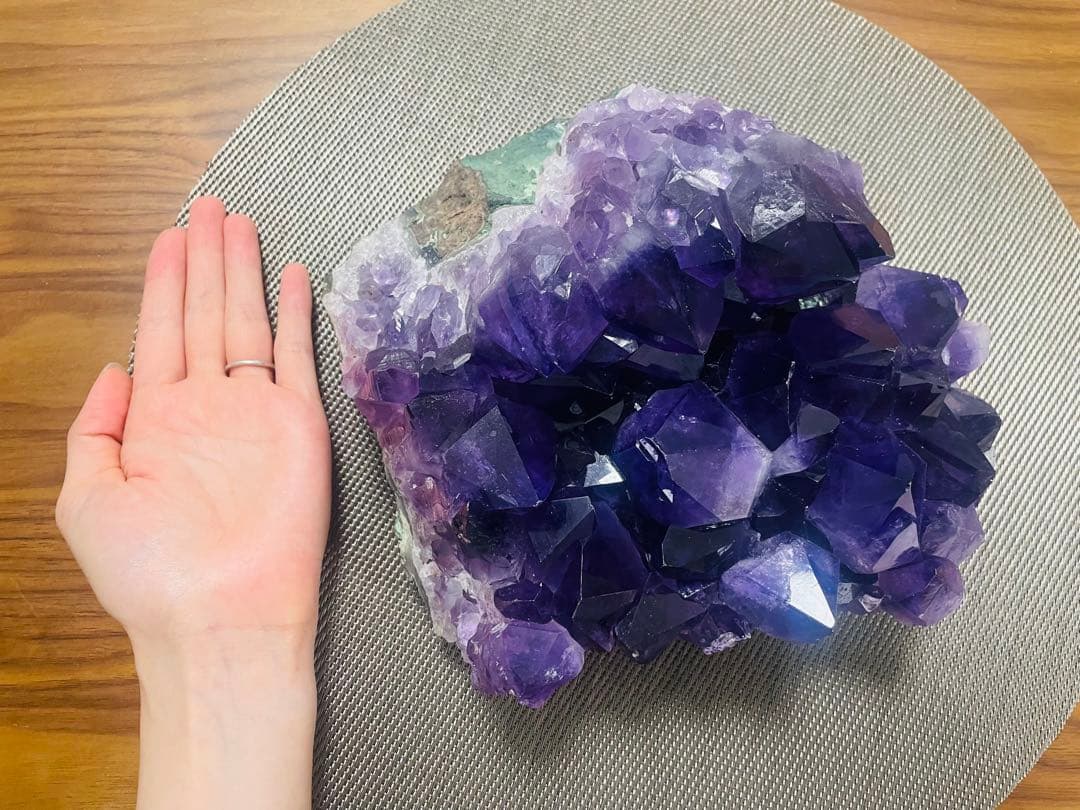 アメジスト クラスター 原石 天然石 パワーストーン 紫水晶
