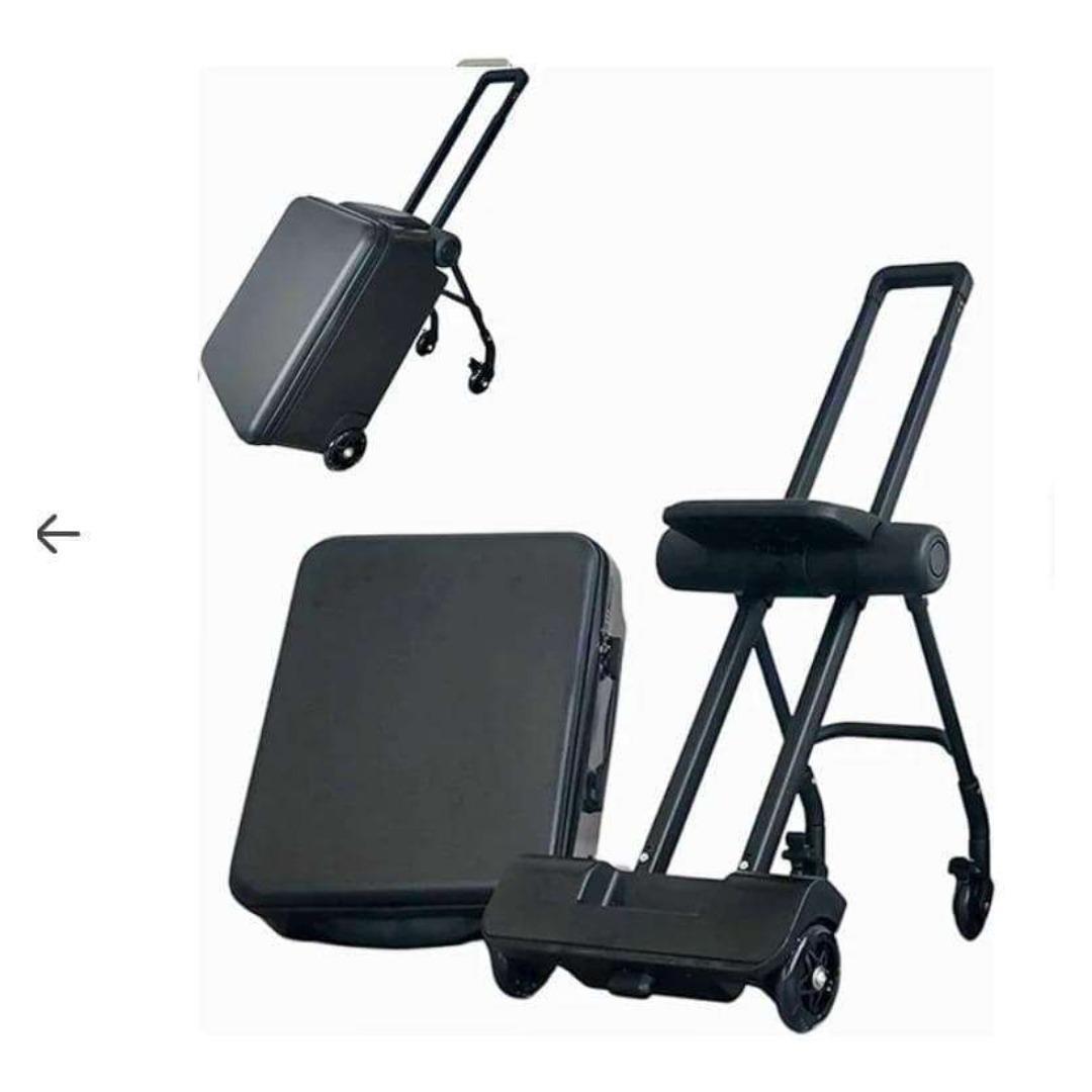 【中古】子供が乗れるキャリーケース キッズトラベルNEO ブラックZ9