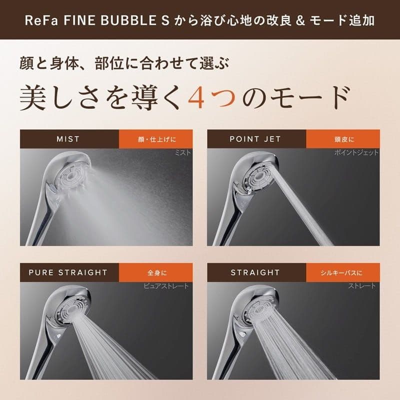 友哉 杉野　未開封品 ReFa ファインバブルU シャワーヘッド BK