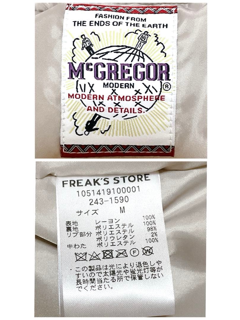 McGREGOR スーベニアジャケット スカジャン 刺繍　24AW