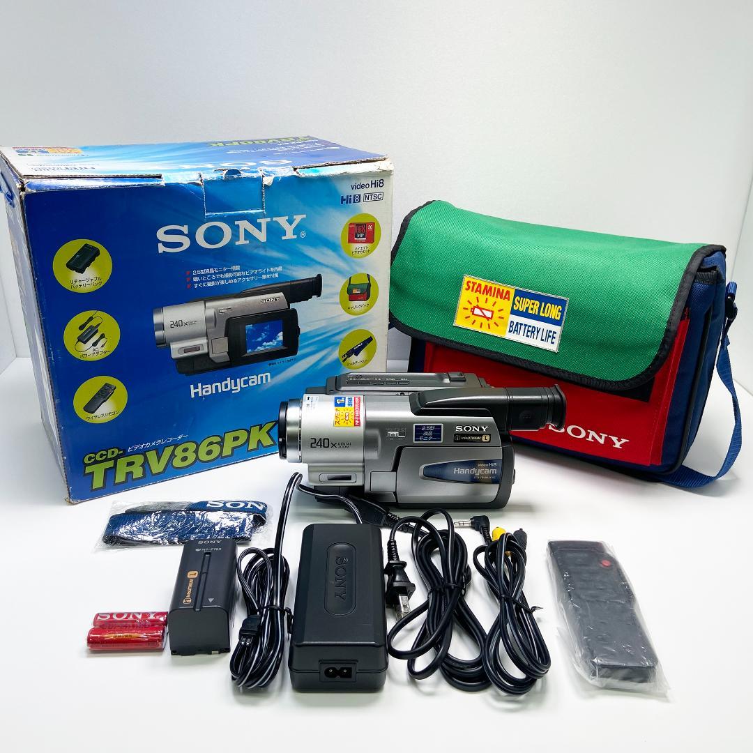 SONY ビデオカメラレコーダー CCD-TRV86PK