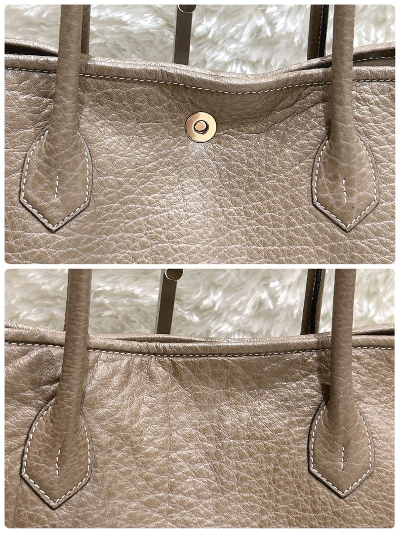 Cisei シセイ 946 LD トートバッグ カーフレザー トープA4収納可