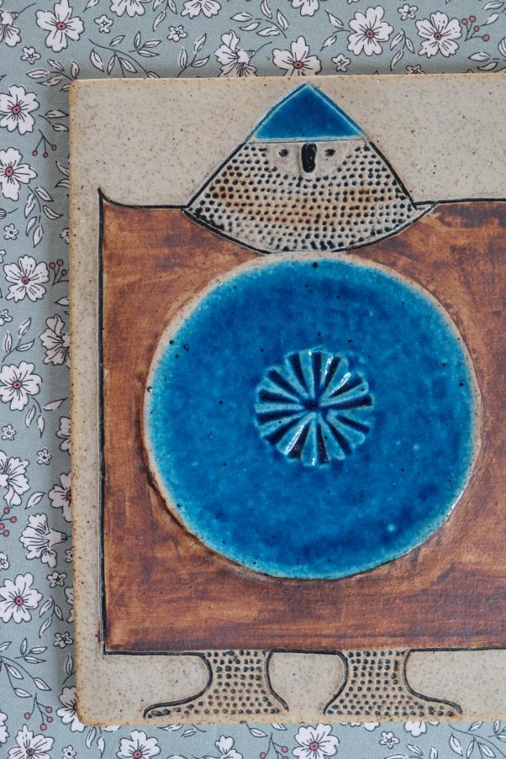 ロールストランド 陶板 検：ウェグナー チェア クイストゴー リサラーソン