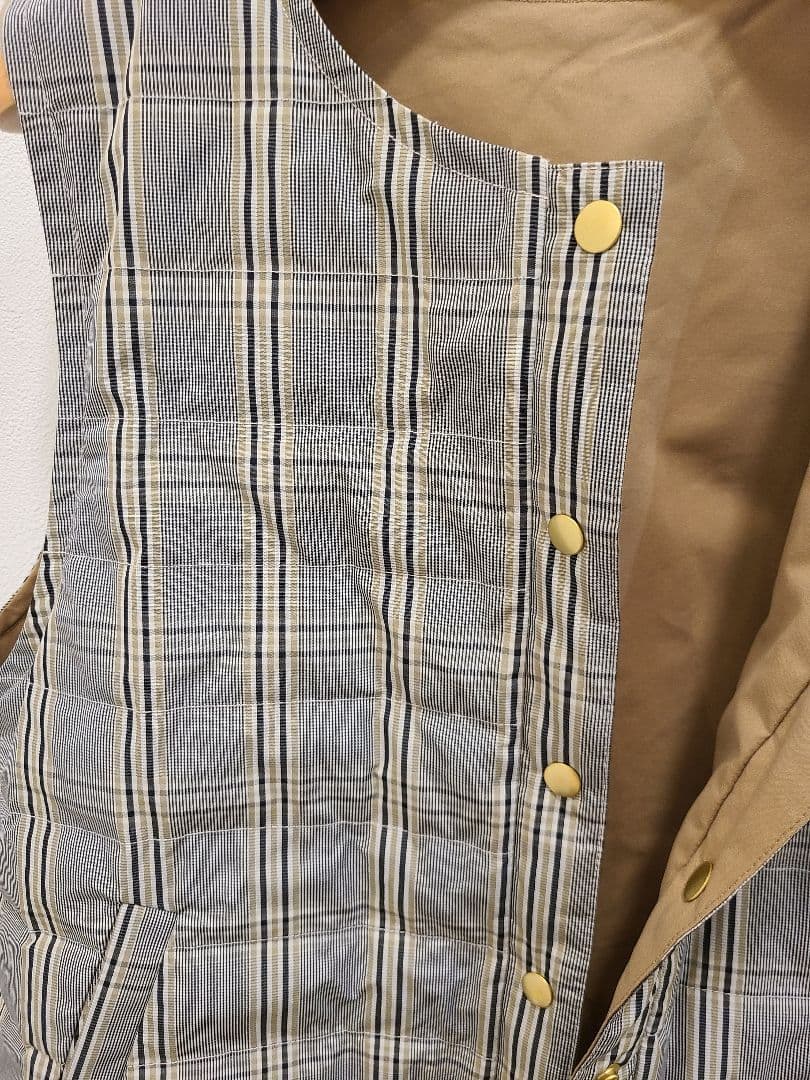 リバーシブル ダウンベスト