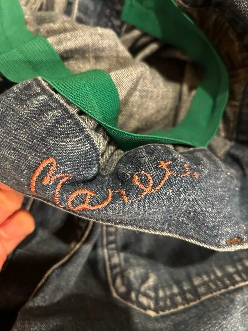 フランスさん専用　MARET デニムブルー ワイドパンツ