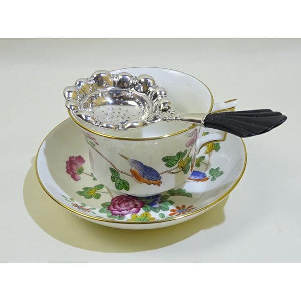 シルバーティーストレーナー 茶こし シェル