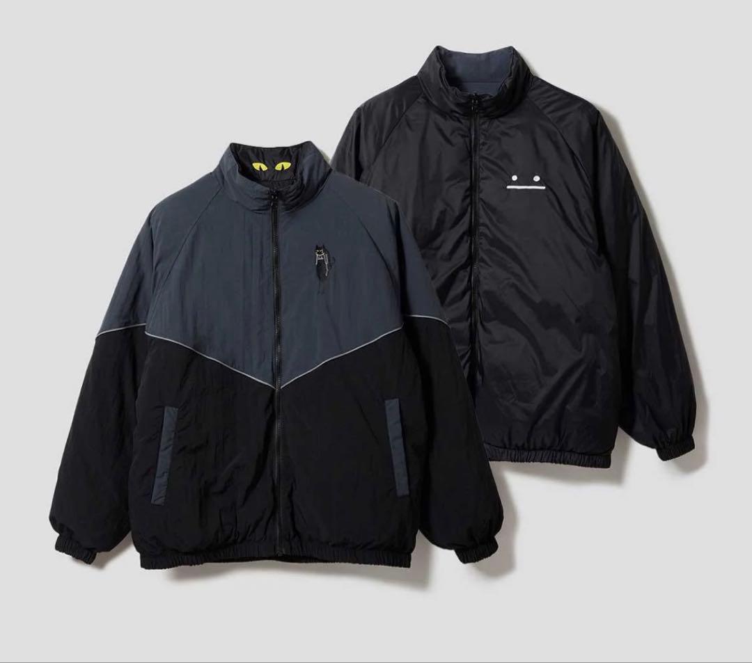 グラニフ ネコカブリ ビューティフルシャドー リバーシブルブルゾン
