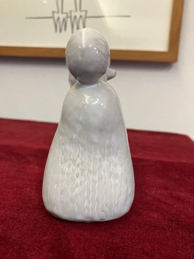 リサラーソン　VOV プードル　北欧　可愛い　ヴィンテージ　犬　工芸品　置物