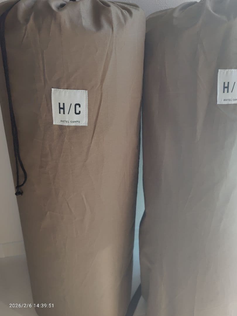 HOTELCAMPS インフレータブルマット　２個セット　ホテルキャンプ