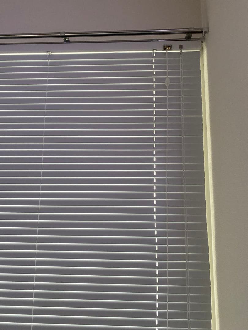 Grandekor ブラインドカーテンカーテン ホワイト 幅180x丈220CM