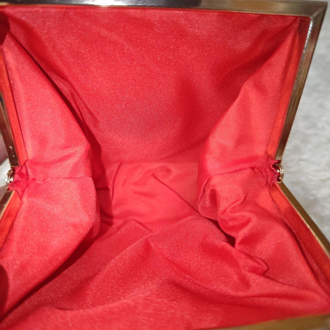 七五三　7歳　草履とバッグ　筥迫セット　ブラック　黒系　ゴールド　花柄　鞠