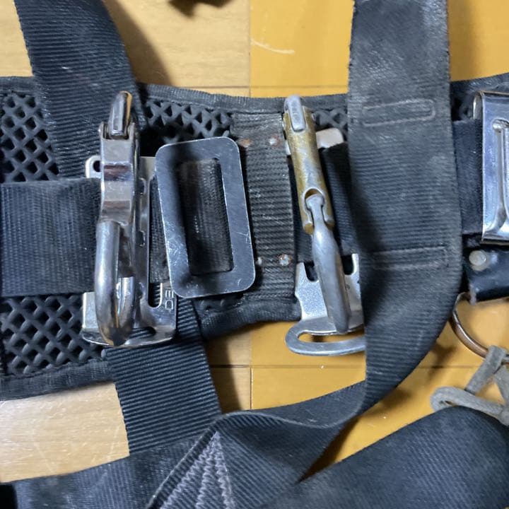 村上　田島フルハーネス、カラビナ付き