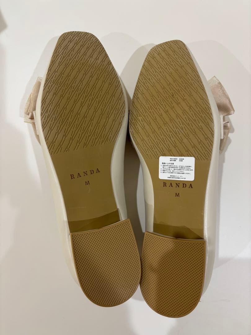 RANDA 3WAY ベルトデザインローファー Mサイズ