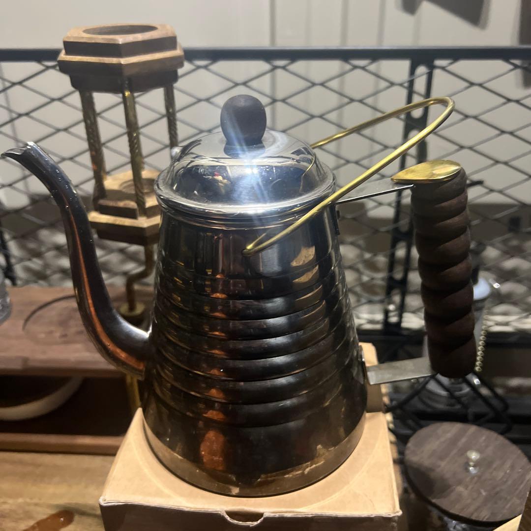 ステンレス製ケトル カリタ　ドリップケトル　直火OK