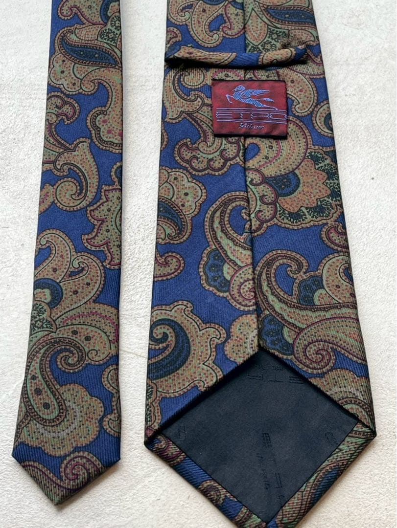 【美品】ETRO シルクネクタイ3本セット　花柄・ペイズリー柄