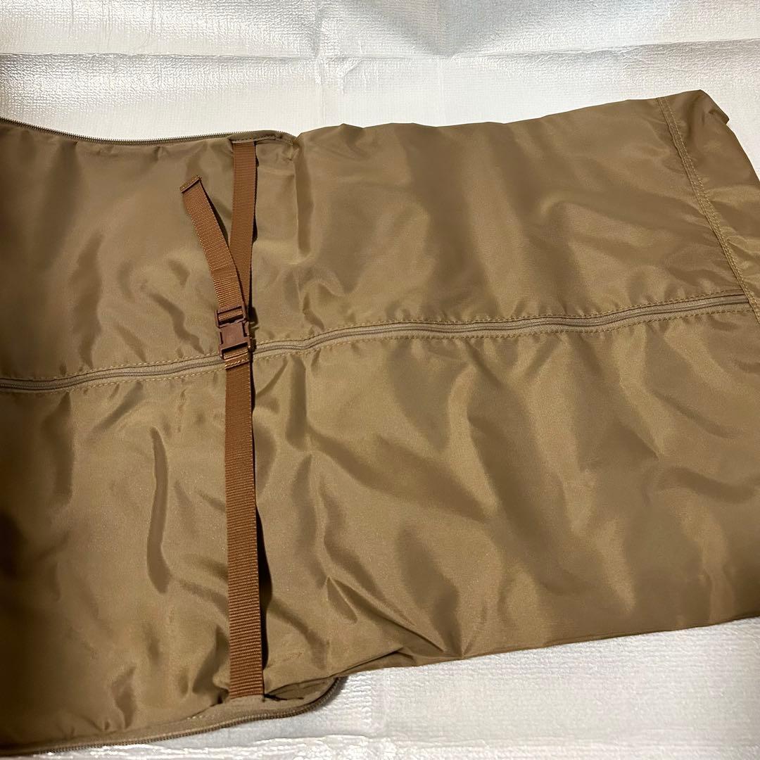 美品 バレンシアガ ナイロン クロコダイル型押しレザー ガーメントバッグ