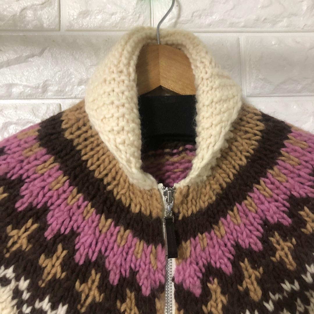 バーバリー　カウチンセーター