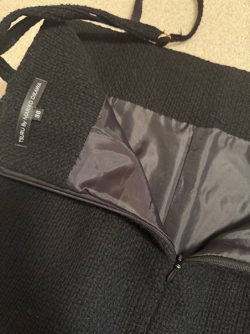 ツルバイマリコオイカワ　サロペットスカート36