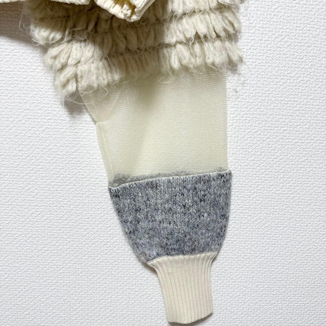 【新品タグ付き】HeRIN.CYE ヘリンドットサイ ショート丈 ニット 長袖