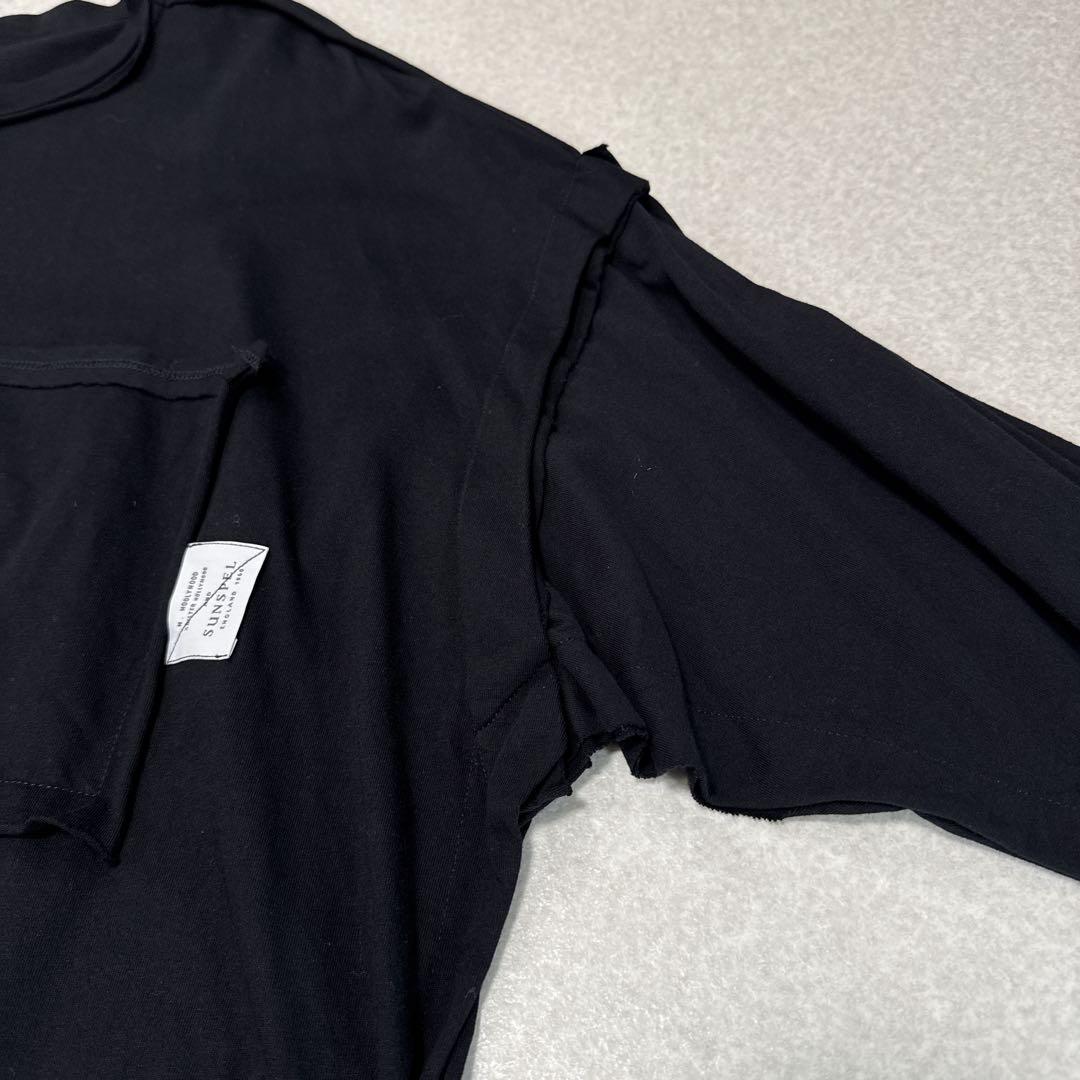 美品⭐️SUNSPEL × N.HOOLYWOOD 英国製 カットソー 黒 38