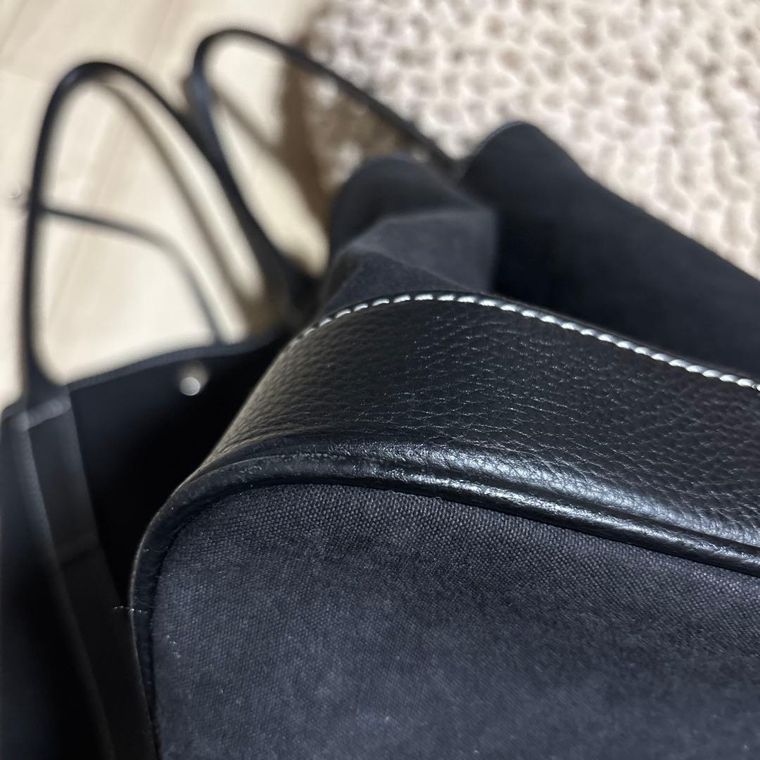 ビューティーアンドユース キャンバスレザー トートバッグ