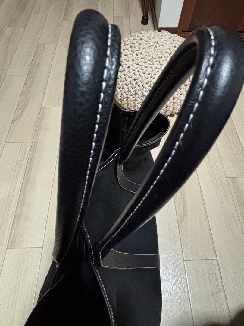 ビューティーアンドユース キャンバスレザー トートバッグ