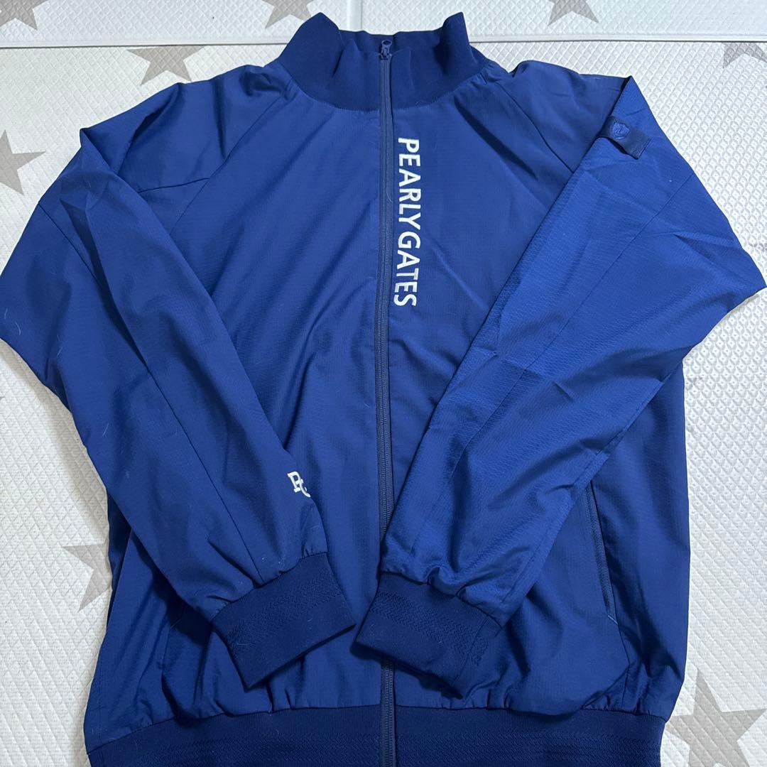 PEARLY GATES ネイビー ジップアップジャケット