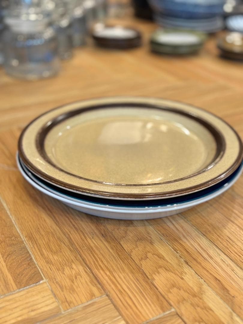 展示品 / ディナープレート / 3枚セット / レトロ / 詳細本文有