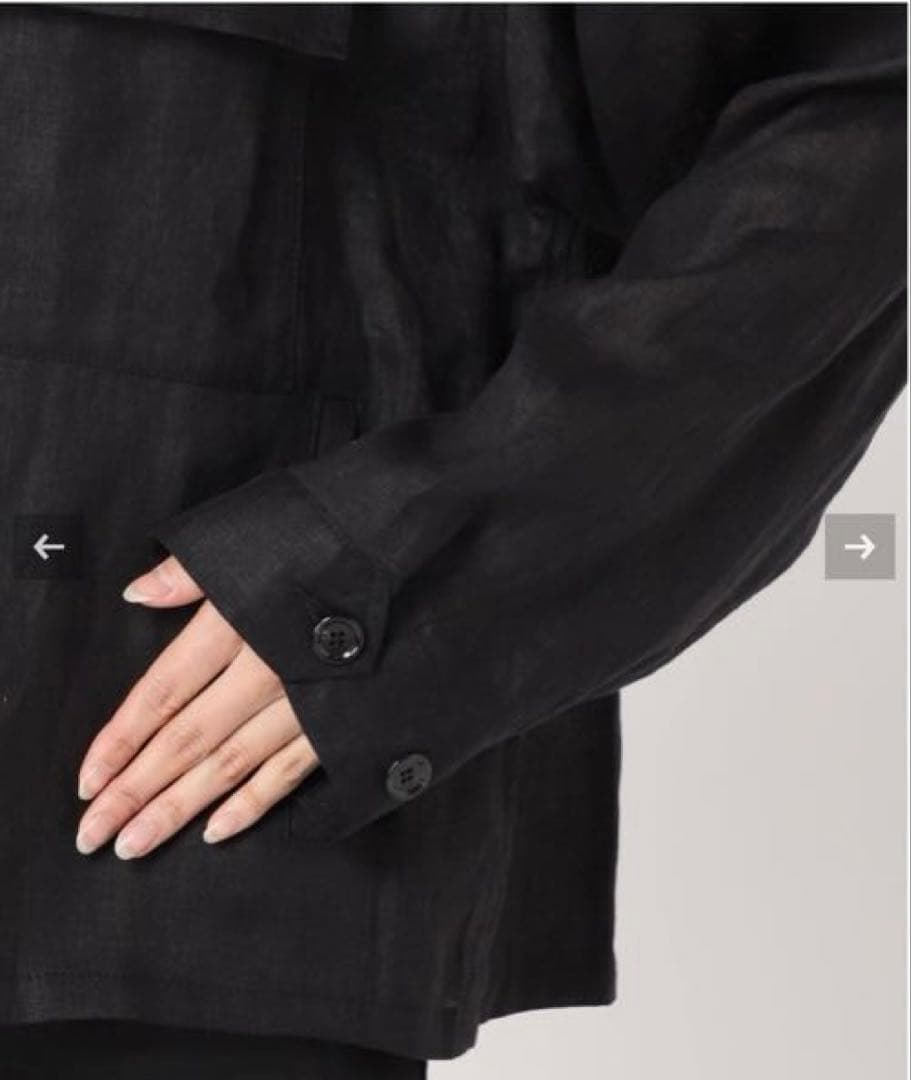 JOURNAL STANDARD リネンミリタリージャケット